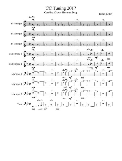 Carolina Crown Tuning