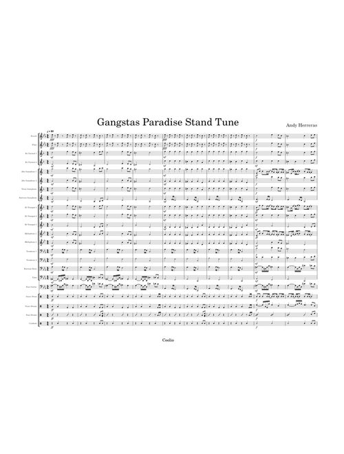 Gangstas Paradise Stand Tune