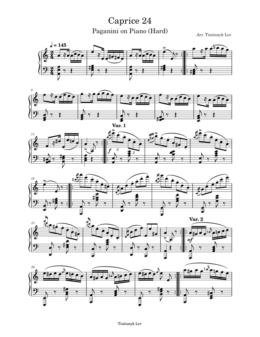 Paganini 24 cheap