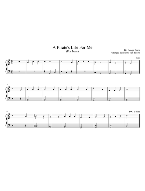 A pirates life - We Cut Corners