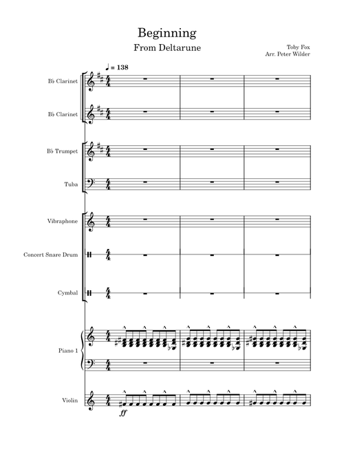 Beginning – Toby Fox