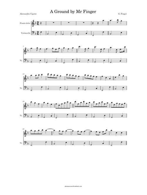 A ground by Mr Finger