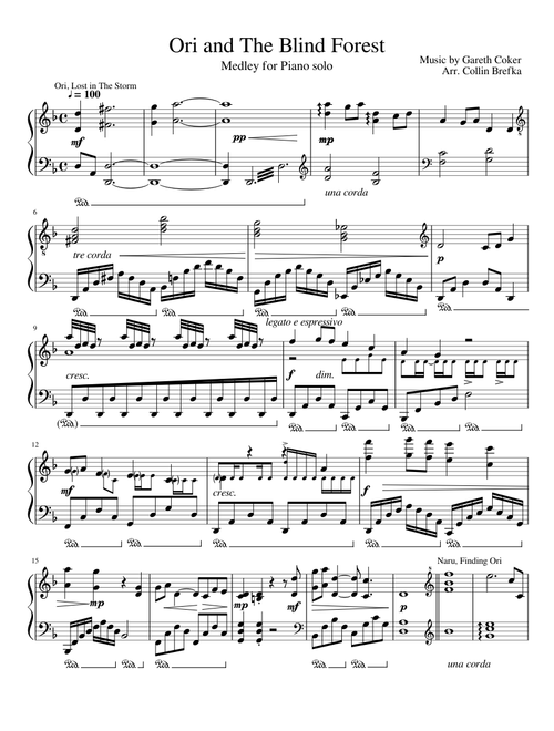 Ori and The Blind Forest Medley (WIP)
