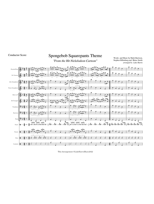 Spongebob Squarepants Theme Song