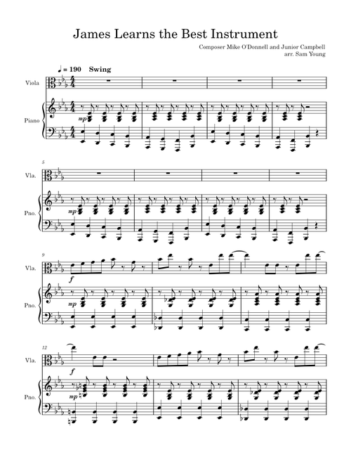 James the Red Engine's Theme – Mike O'Donnell and Junior Campbell