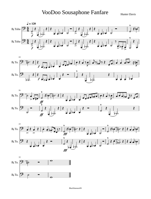VooDoo Sousaphone Fanfare