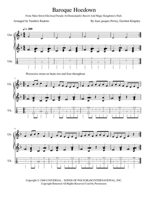 Baroque Hoedown Sheet Music for Bassoon, Violin, Viola Baroque Hoedown Sheet Music for Bassoon, Violin, Viola