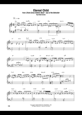 輸入スコア□THE CHICK COREA ELEKTRIC BAND□チック・コリア