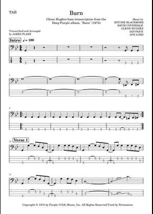 DEEP PURPLE 紫の肖像ギター＆ベースタブ譜集 ベスト・オブ・ディープ・パープル［ワイド版］ | シンコー