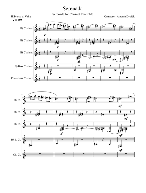 Antonn Dvok Serenade