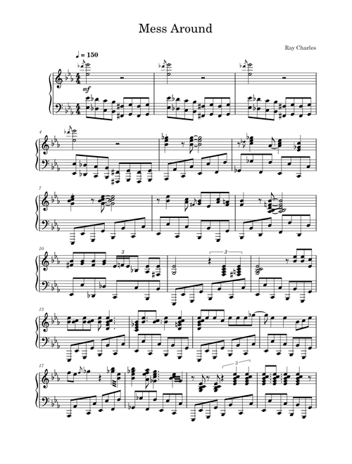 Mess Around - Ray Charles