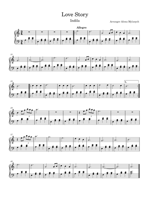 Love story – Indila Love Story Easy