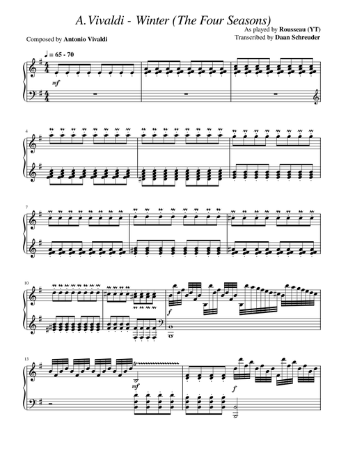 Rousseau Vivaldi Winter 1st Mvt. – rubiojunieedm