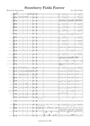 Strawberry fields forever – The Beatles Sheet Music for Trombone