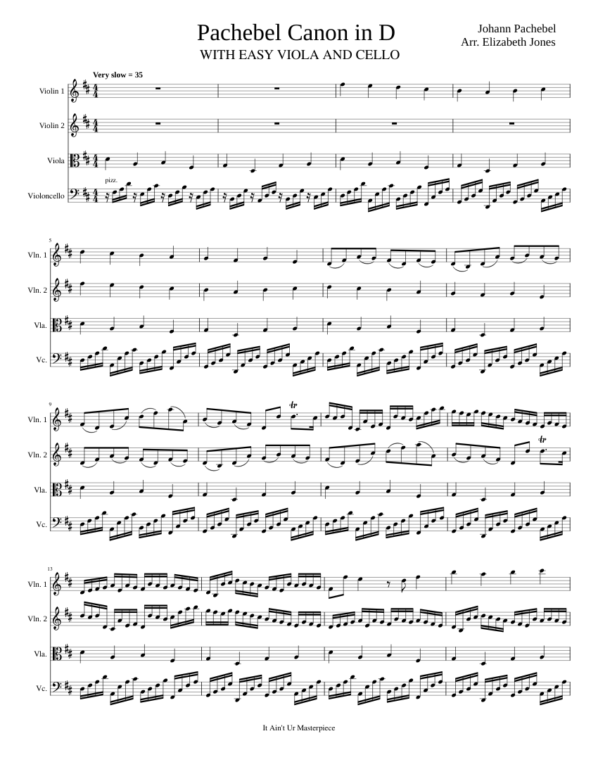 Pachelbel canon violin and cello new arrivals