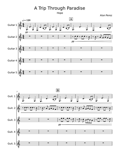 A Trip Through Paradise – Alan Perez