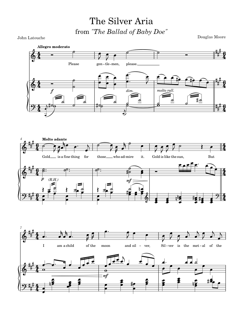 ballad of jane doe piano sheet music