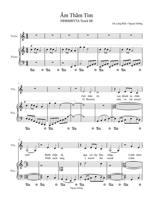 No.08 Âm Thầm Tìm – Du Lãng Biện