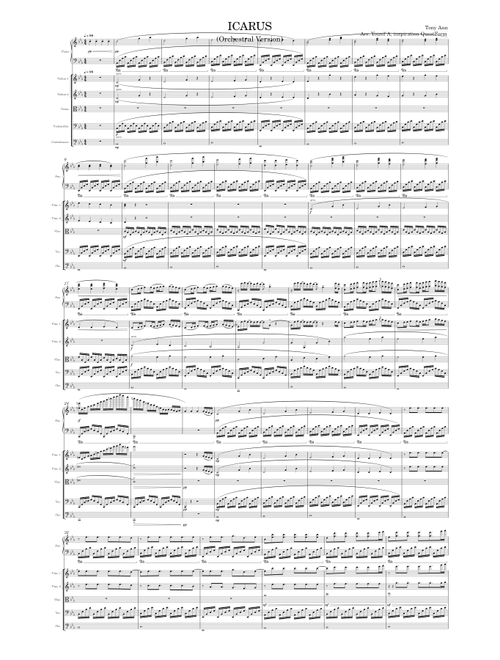 ICARUS – Tony Ann (Orchestral Version)