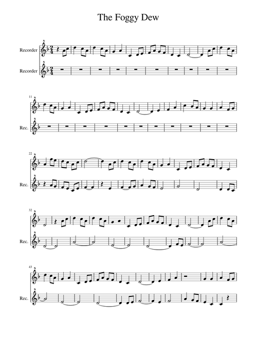 The Foggy Dew