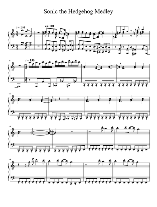 Sonic the Hedgehog Medley
