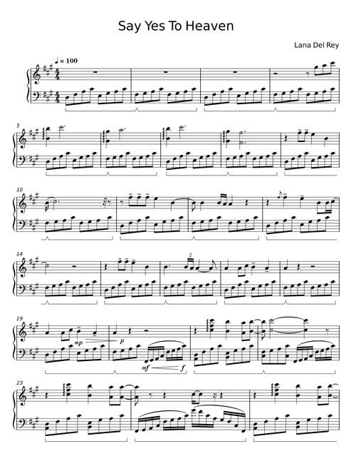 Say Yes To Heaven - Lana Del Rey