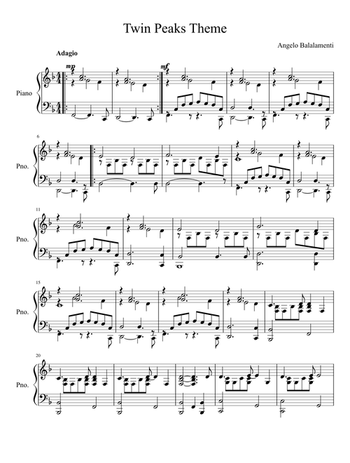 Twin Peaks Theme