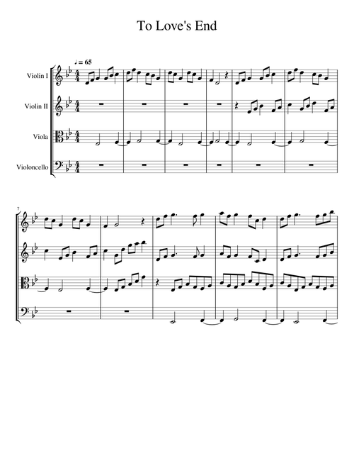 To Love's End/Futari No Kimochi - Inuyasha