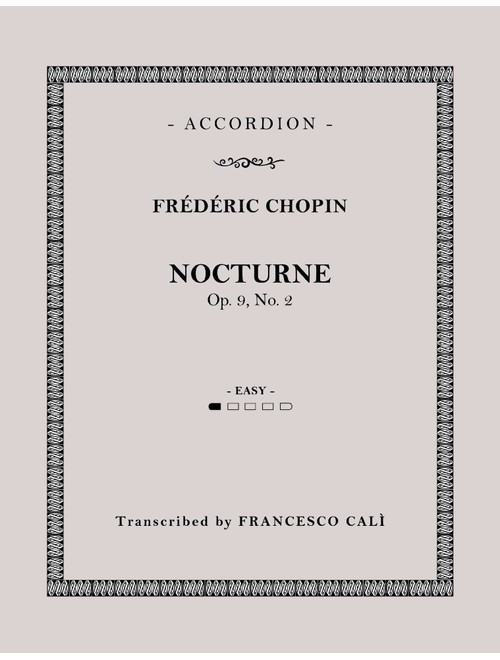 Nocturne in Eb (Arr. Francesco Calì) - Frédéric Chopin (Accordion)