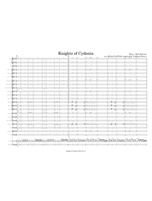 Knights of Cydonia by Muse
