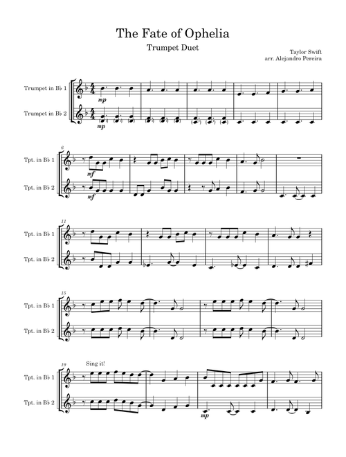 The Fate of Ophelia – Taylor Swift