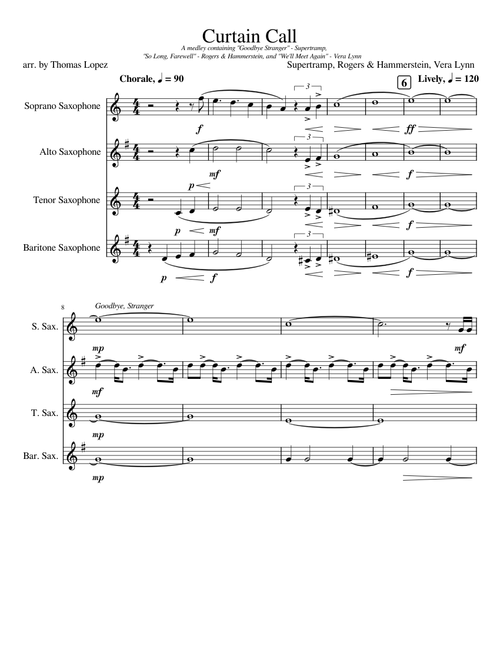Compilation of So Long, Farewell, Goodbye Stranger, and We'll Meet Again – Vera Lynn Curtain Call