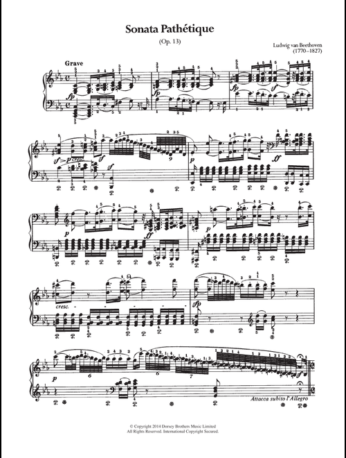 Sonata Pathetique, Op.13 (1st-3rd Movements) - Ludwig Van Beethoven (Piano Solo)