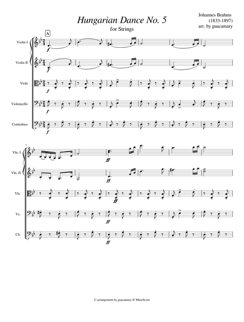 Hungarian Dance No. 5