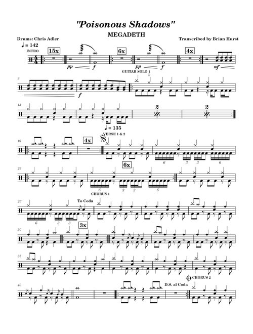 bhurst76 | Free sheet music | Download PDF or print on MuseScore.com
