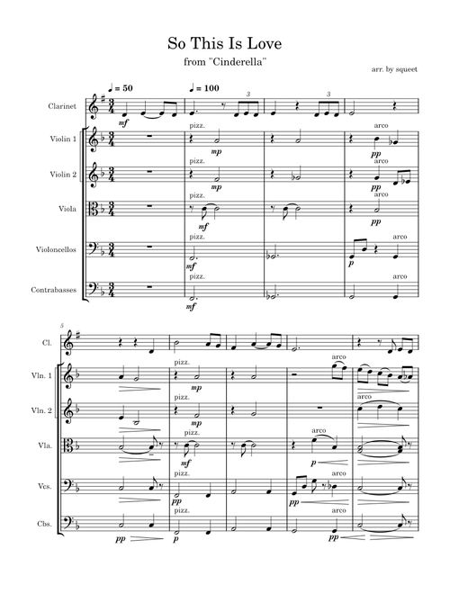 So This Is Love (from Cinderella) – Mack David, Al Hoffman and Jerry Livingston