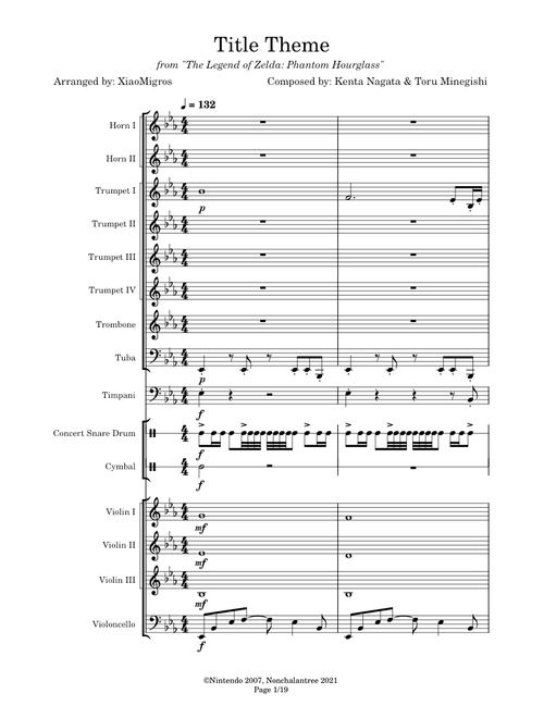 Title Theme - The Legend of Zelda: Phantom Hourglass