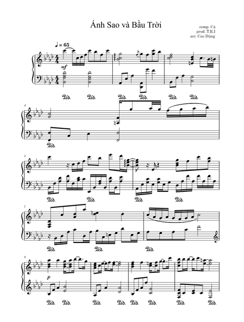 Ánh Sao và Bầu Trời - T.R.I x Cá (comp. by Cá)