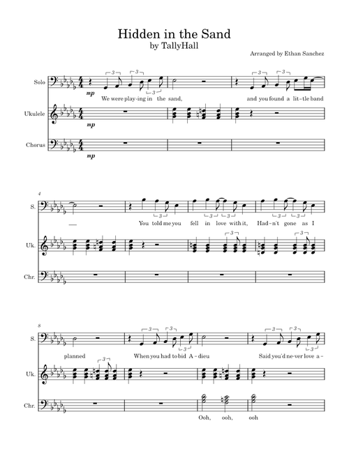 Hidden in the sand – Tally Hall Hidden in the Sand