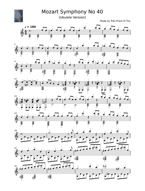 Symphony No. 40 – Wolfgang Amadeus Mozart