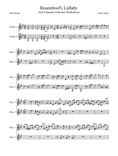 Resembool's Lullaby