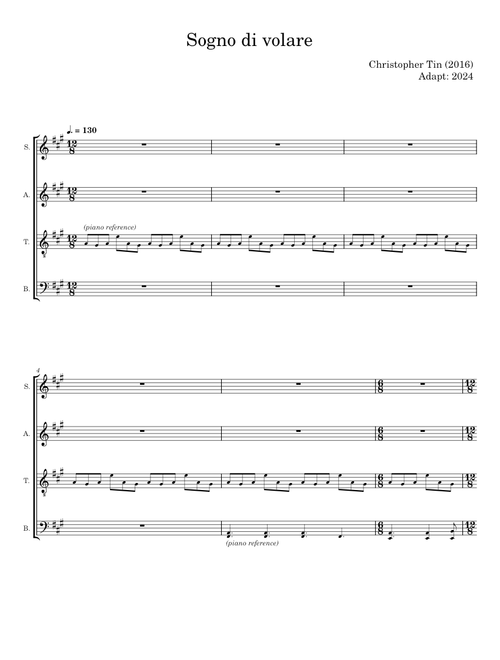 Sogno di Volare - Christopher Tin