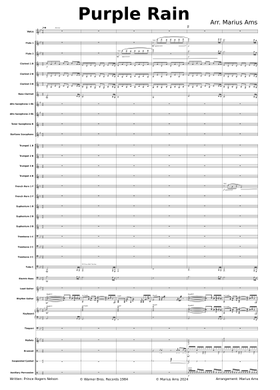 Free Purple Rain by Prince sheet music | Download PDF or print on