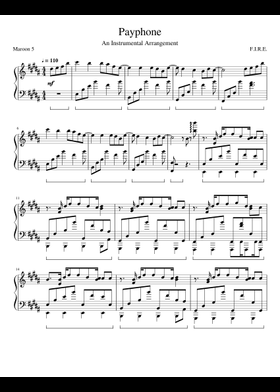Free Maroon 5 sheet music | Download PDF or print on Musescore.com
