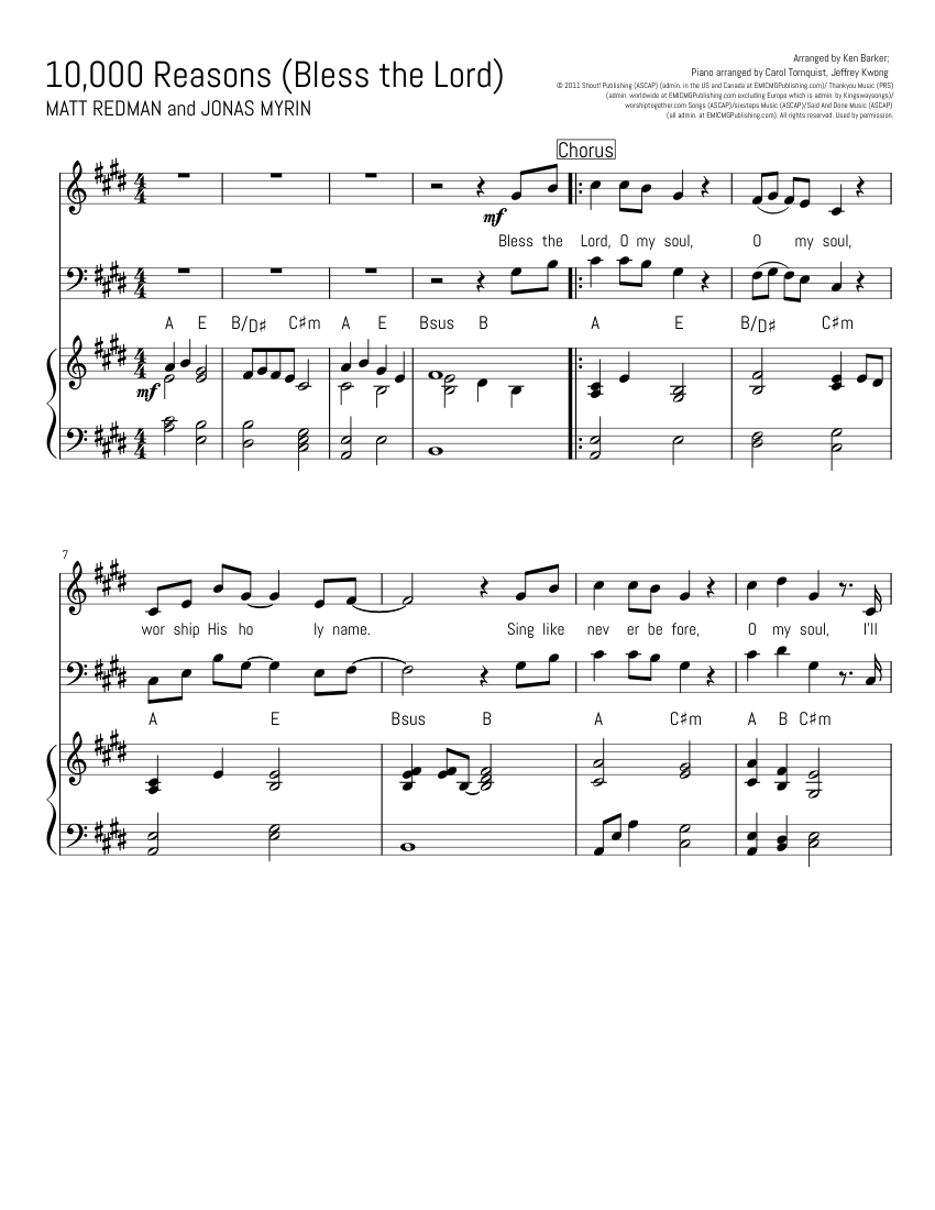 10000-reasons-sheet-music-for-piano-mixed-trio-musescore-com for Free Printable 10000 Reasons Piano Sheet Music Easy Pdf 10000 Reasons Sheet Music for Piano (Mixed Trio) | MuseScore.com for Free Printable 10000 Reasons Piano Sheet Music Easy Pdf
