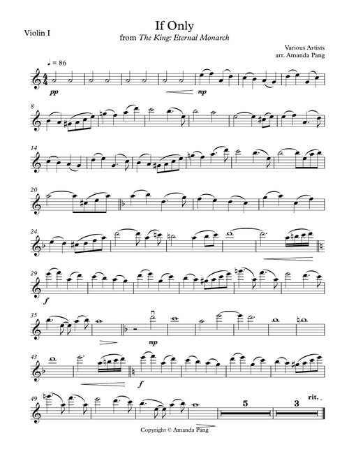 Sa Rang Hae Ju Se Yo (Arr. Amanda Pang) - Gummy (String Quartet)