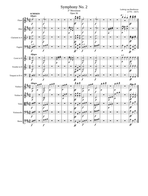 Symphony No. 2, 3rd Movement