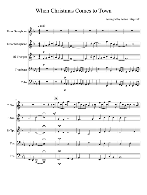 When Christmas Comes to Town - Christmas Album