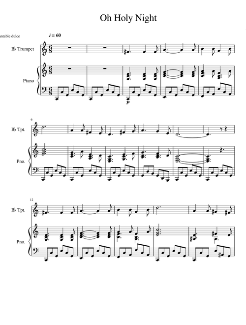 Oh Holy Night (With Trumpet)