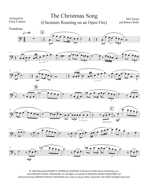 The Christmas Song (chestnuts Roasting On An Open Fire) (Arr. Clark Cothern) - Michael Buble (Trombone Solo)